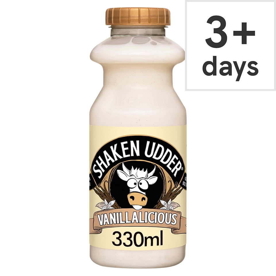 image 1 of Shaken Udder Vanilla-Licious Milkshake 330Ml