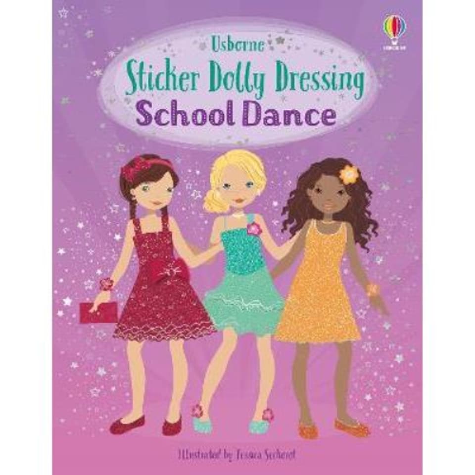Sticker Dolly Dressing School Dance Fiona