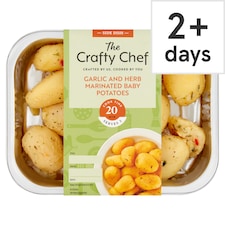 The Crafty Chef Garlic And Herb Baby Potatoes 400G