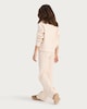 image 2 of F&F Girls 2-Piece Cable Knit Jumper and Trousers Set in Cream