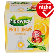 Pickwick Anti-Fatigue with Guarana Green and Herbal Tea 10 x 1.5 g (15 g)