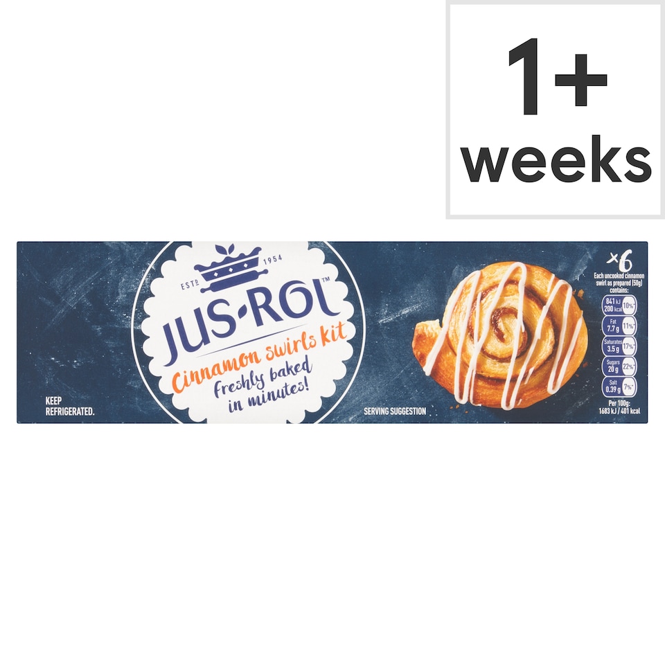 Jus Rol Cinnamon Swirl Kit 300g