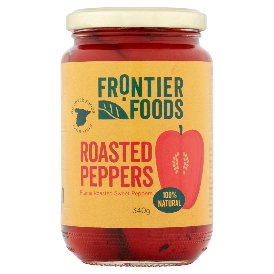 Frontier Foods Roasted Peppers 340G