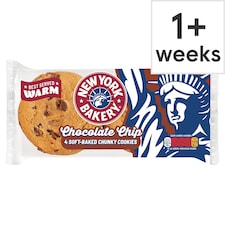 New York Bakery NYC Chocolate Chip Cookies 4 pack     
