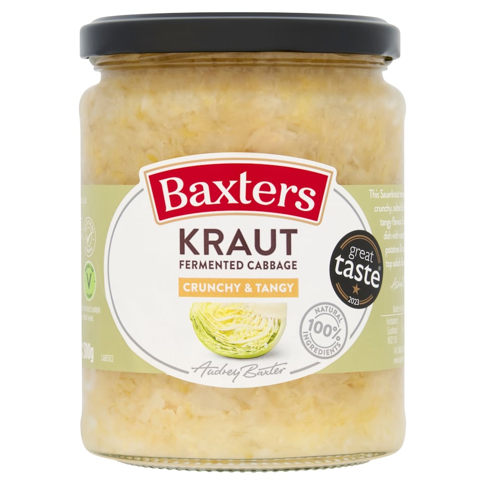 Baxters Kraut Fermented Cabbage 480g