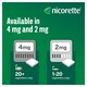 image 5 of Nicorette Stop Smoking Aid 4mg Nicotine Gum - Original 105s