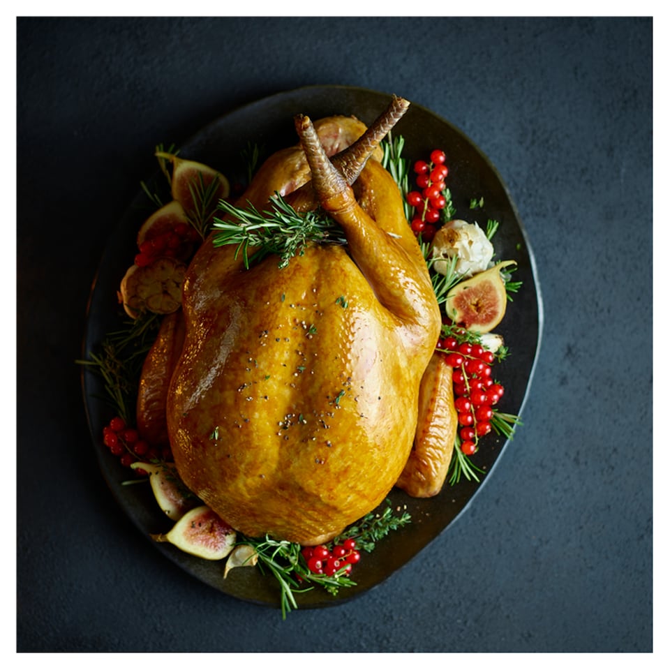 Tesco Finest British Free Range Bronze Whole Turkey Large 5.26kg-7kg Serves 13-15