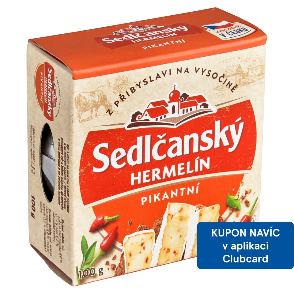 Sedlčanský Hermelín pikantní 100g