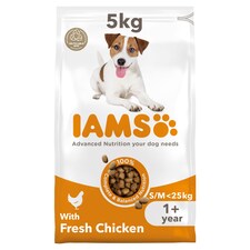 IAMS Fresh Chicken 1+ Years Small to Medium Dog Food 5kg