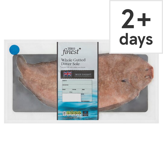 Tesco Finest Whole Gutted Dover Sole Tesco Groceries