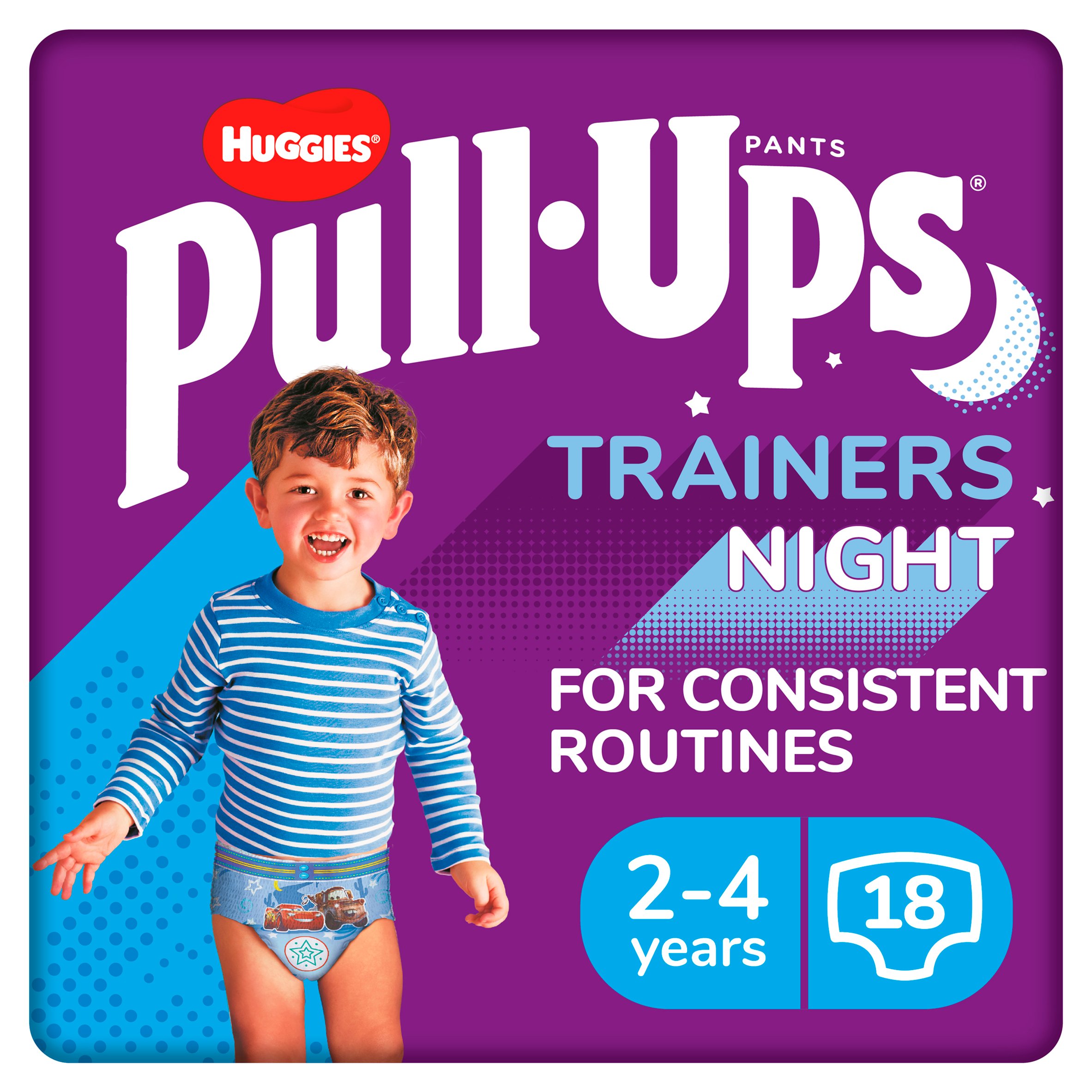 Huggies Pull Ups Blue Training Pants 2 