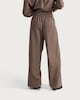 image 3 of F&F Wide Leg Pleated Trousers in Brown