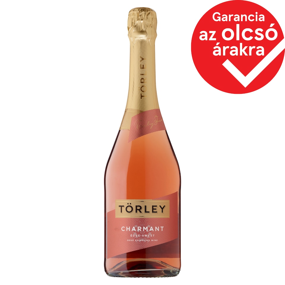 Törley Charmant Rosé édes, rosé pezsgő 11% 0,75 l