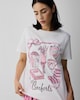 image 2 of F&F Pure Cotton Cosy Comforts Pyjama Set in Multi Pink