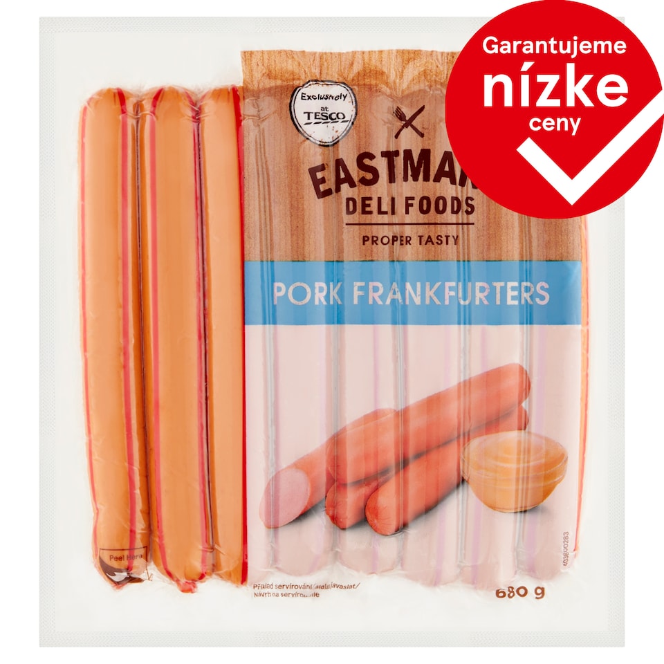 Eastman's Deli Foods Bravčové párky 680 g