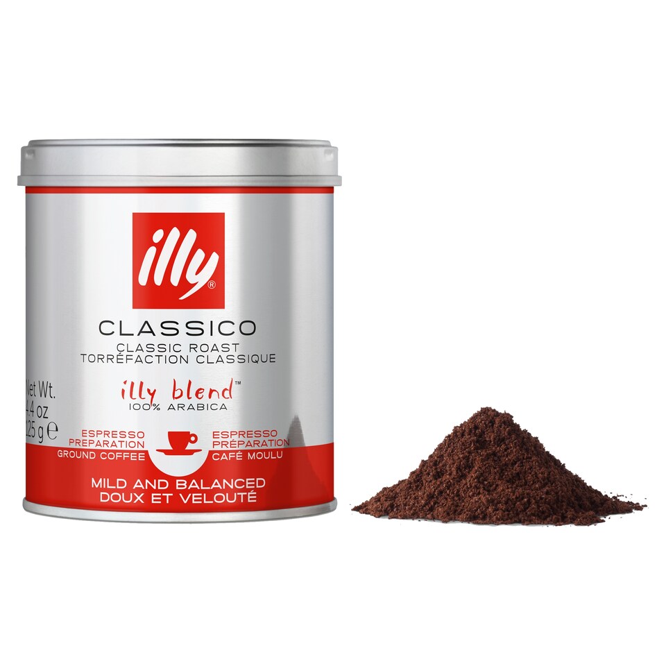 image 1 of Illy Espresso Ground Coffee 125G