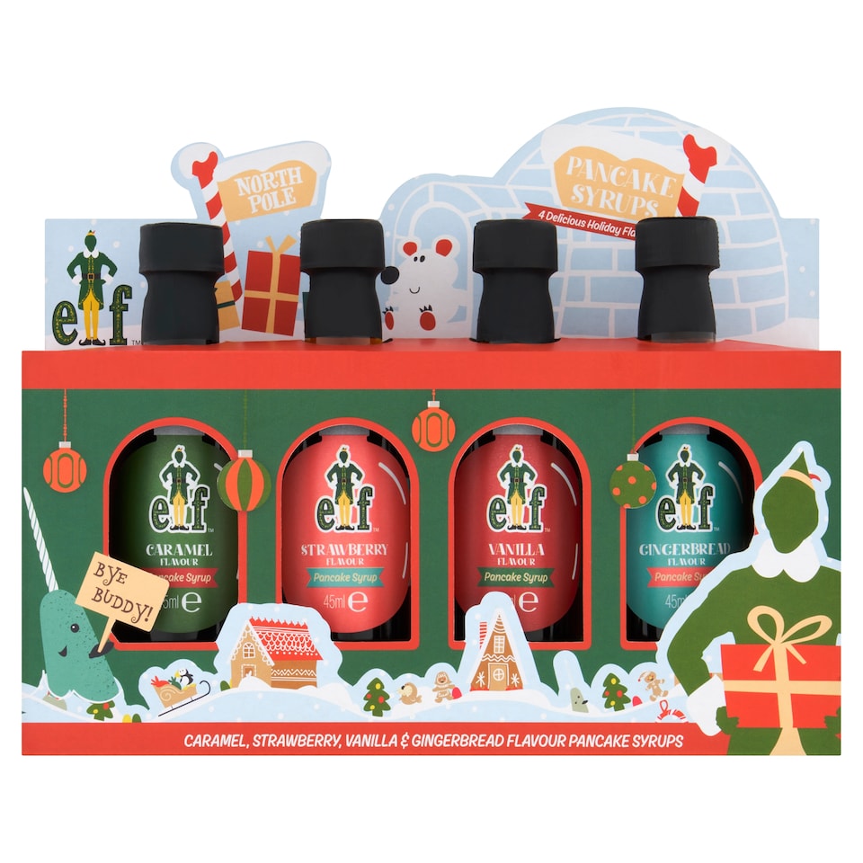 Elf Pancake Syrup Set