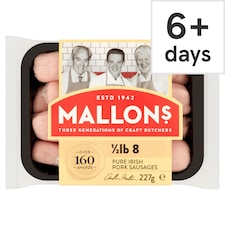 Mallons Pork Sausages 227G