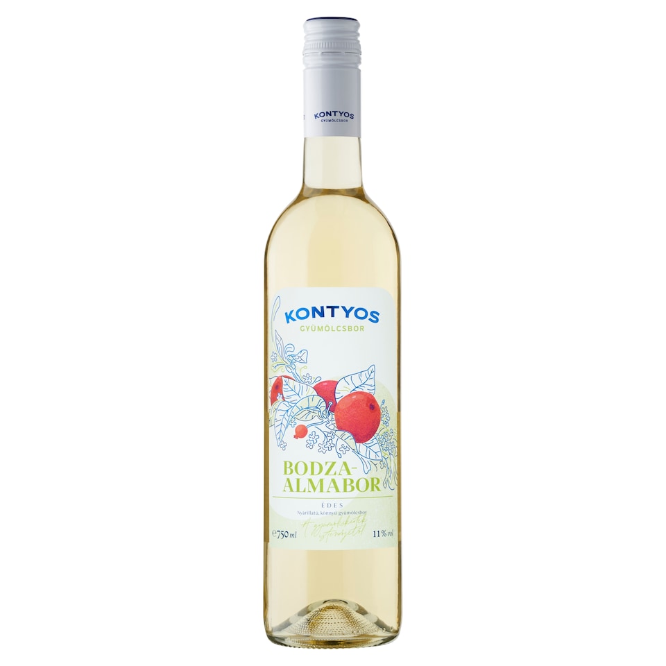 Kontyos édes bodza-almabor 11% 750 ml