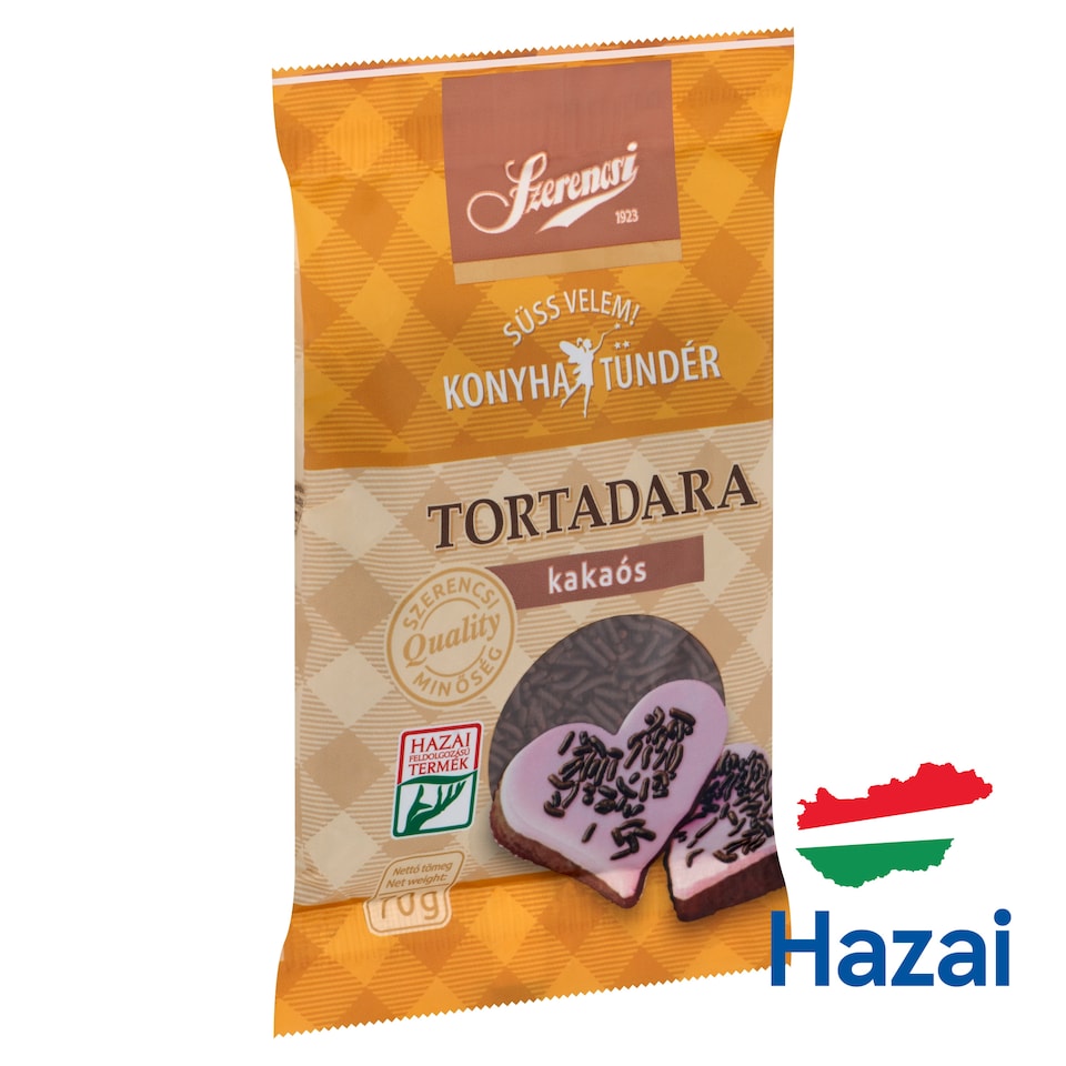 Szerencsi Konyhatündér kakaós tortadara 70 g