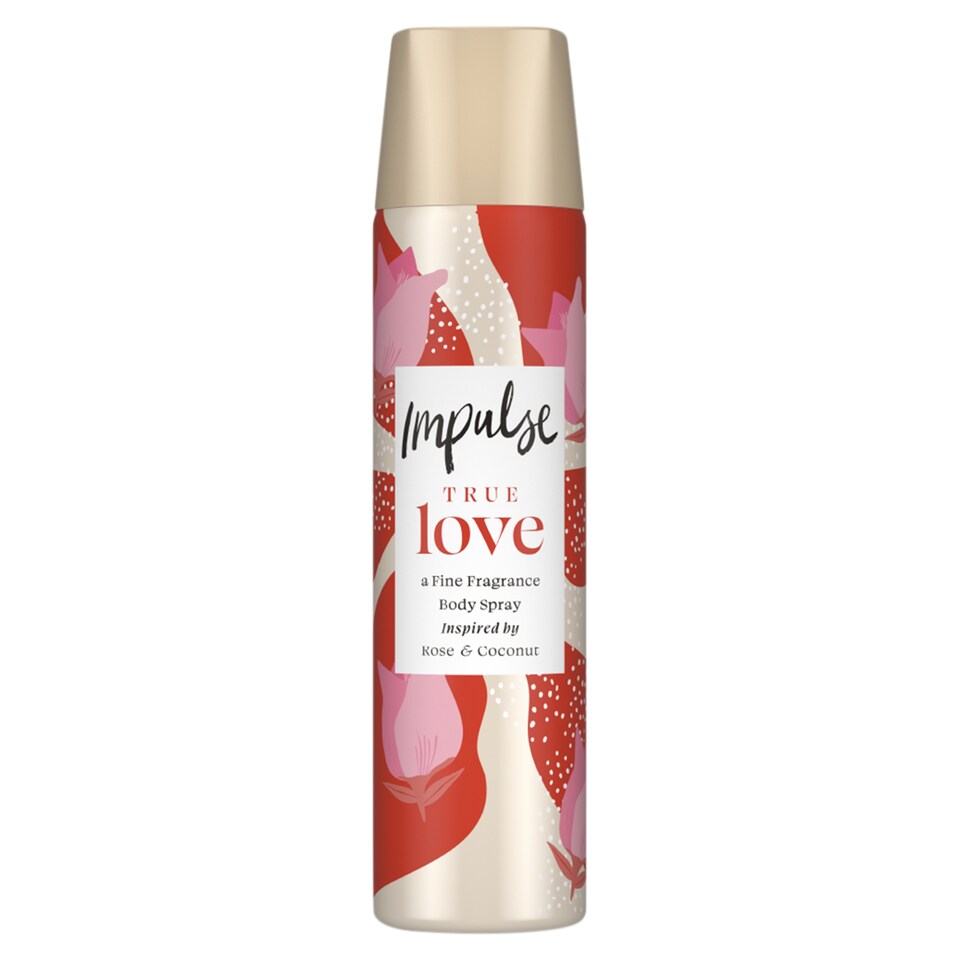 image 1 of Impulse True Love Body Spray Deodorant 75Ml
