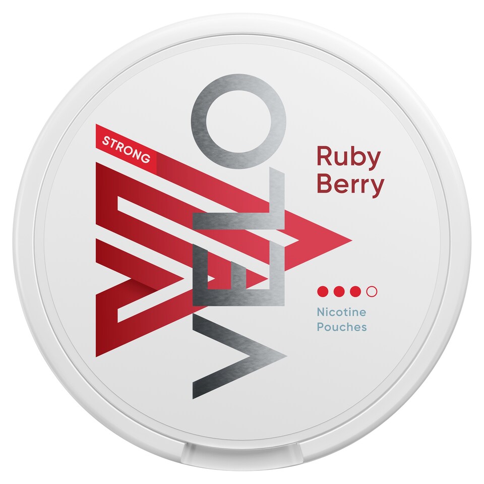 Velo Ruby Berry Strg Ntine Pchs X20 10Mg 14G
