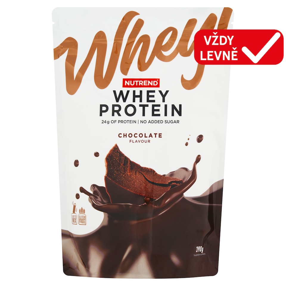 Obrázek 1 pro produkt Nutrend Whey Protein příchuť čokoláda 390g