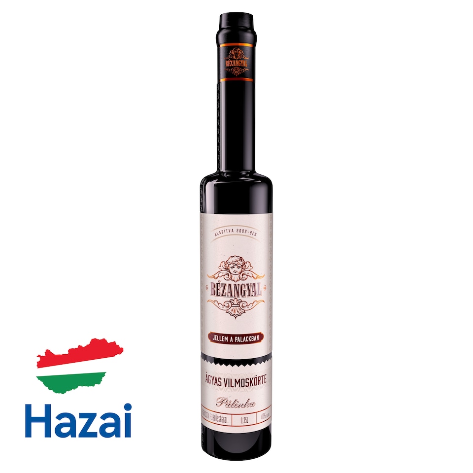 Rézangyal ágyas vilmoskörte pálinka 40% 0,35 l