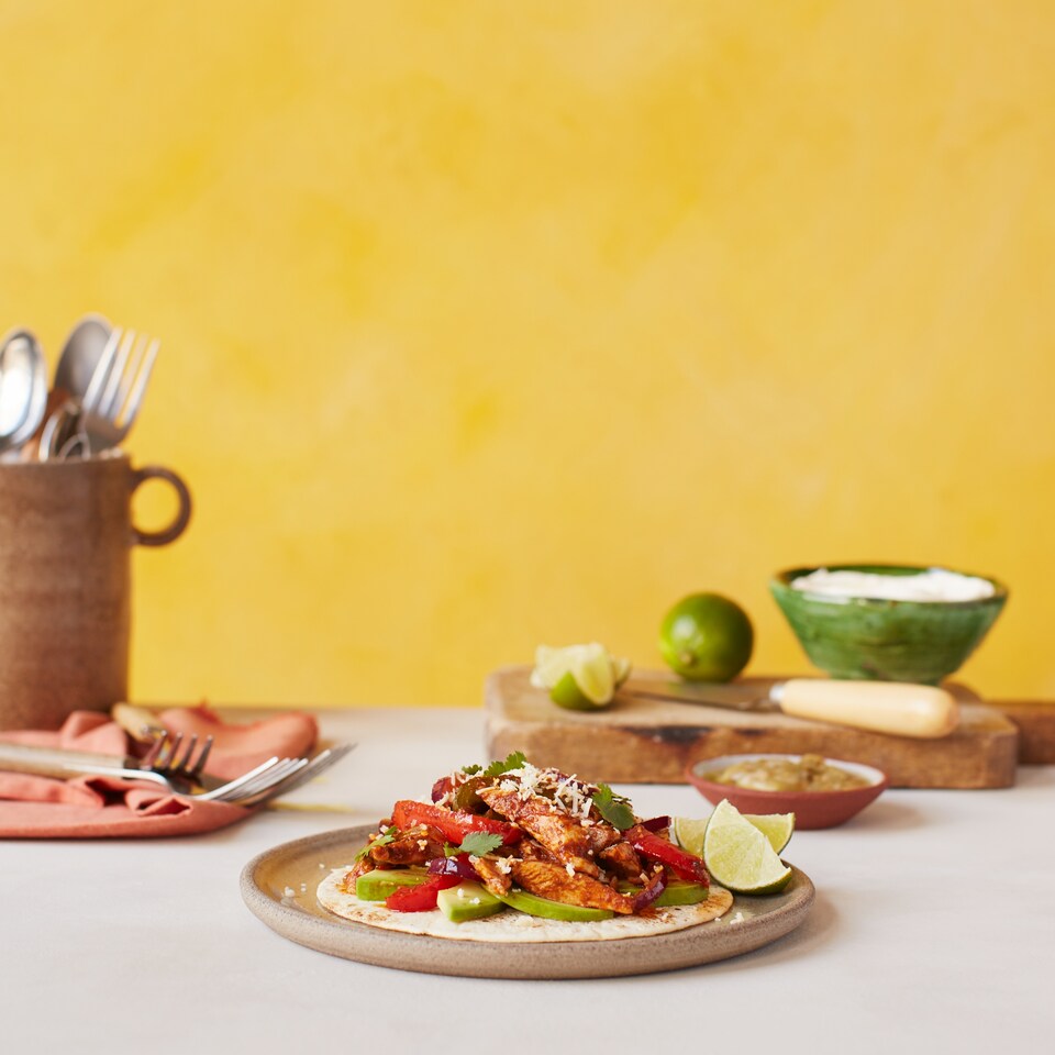 image 1 of The Spice Tailor Mexican Smoky BBQ Fajita Sauce and Salsa Kit 245g