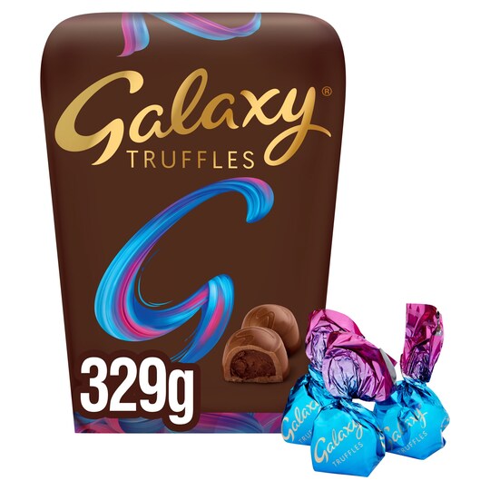 image 1 of Galaxy Milk Chocolate Truffles 329G