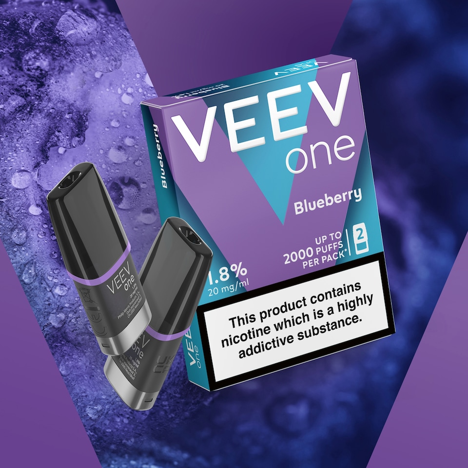 image 1 of VEEV ONE STARTER KIT Watermelon & Blueberry 20mg/ml 2x2ml