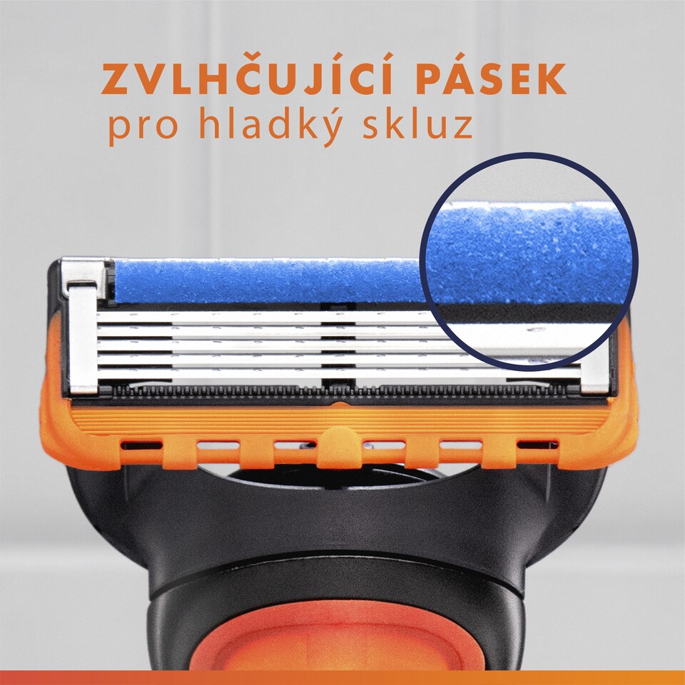 Obrázek 1 pro produkt Gillette Fusion5 Náhradní Holicí Hlavice Pro Muže, 5 Břitů, Přesný Zastřihovač