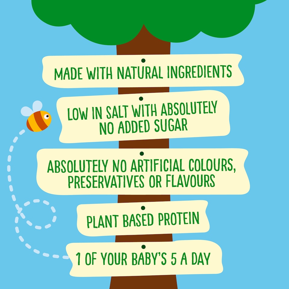 image 1 of Heinz Potato Bake Green Beans & Peas Baby Food Jar 200g