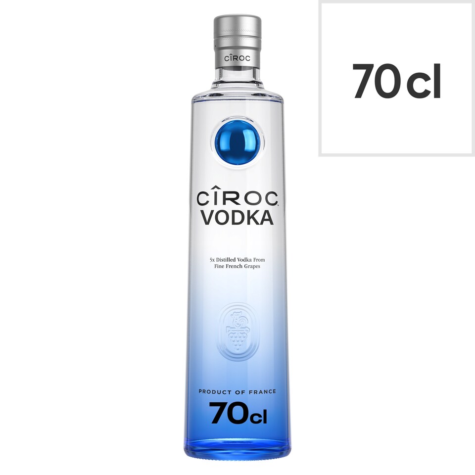image 1 of Ciroc Ultra Premium Vodka Bottle 40% Vol 70Cl