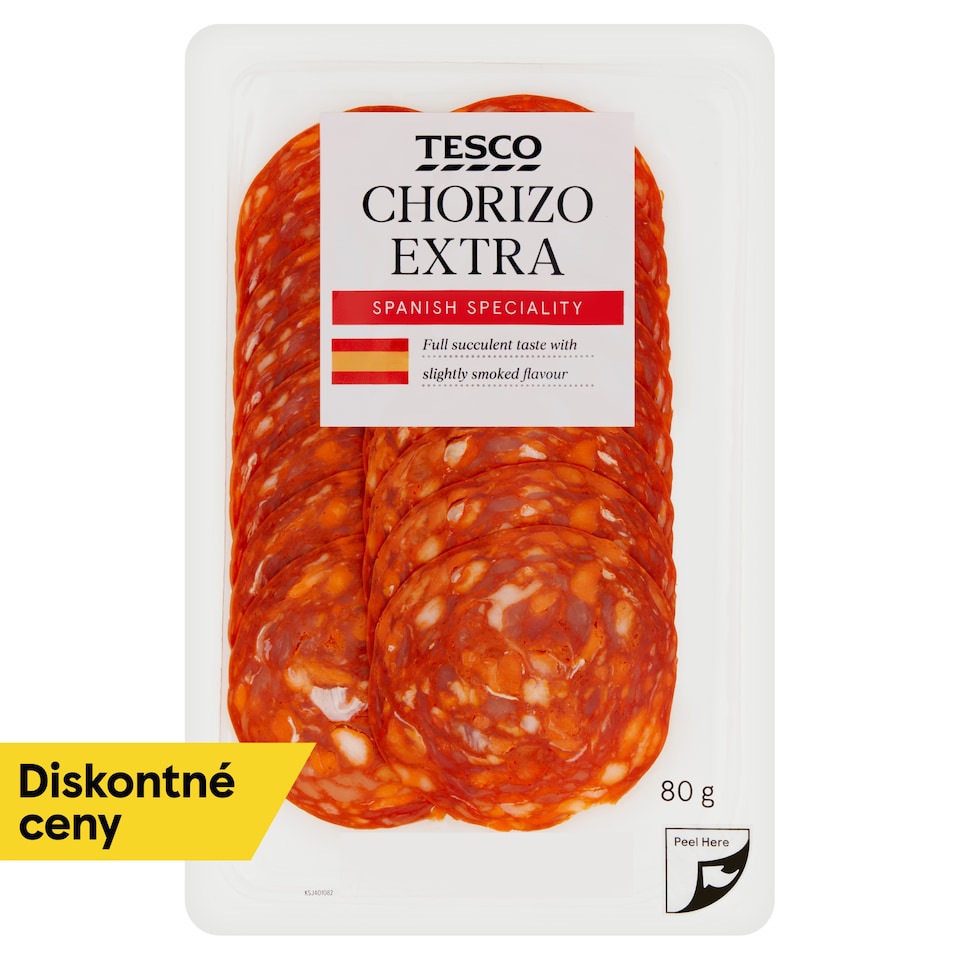 Tesco Chorizo Extra 80 g