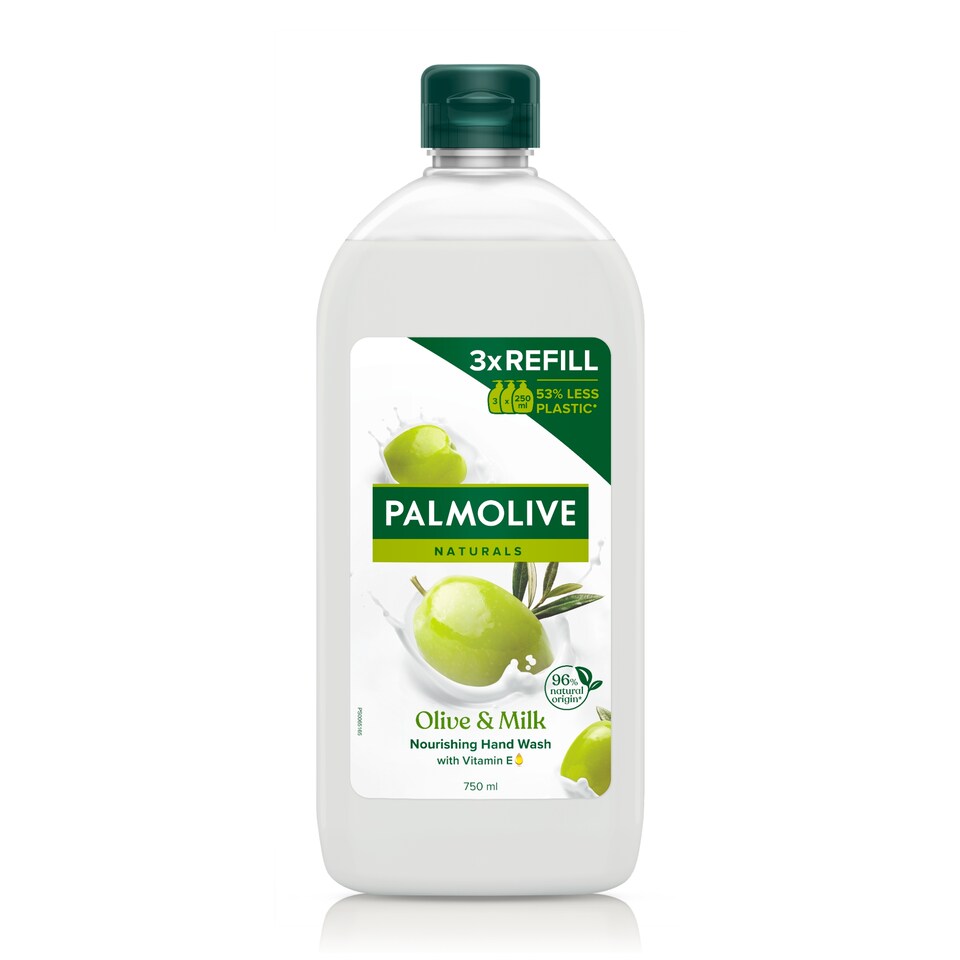 Obrázek 1 pro produkt Palmolive Naturals Olive & Milk Tekuté mýdlo na ruky 750ml