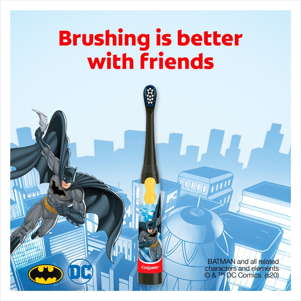 image 1 of Colgate Batman Battery Toothbrush