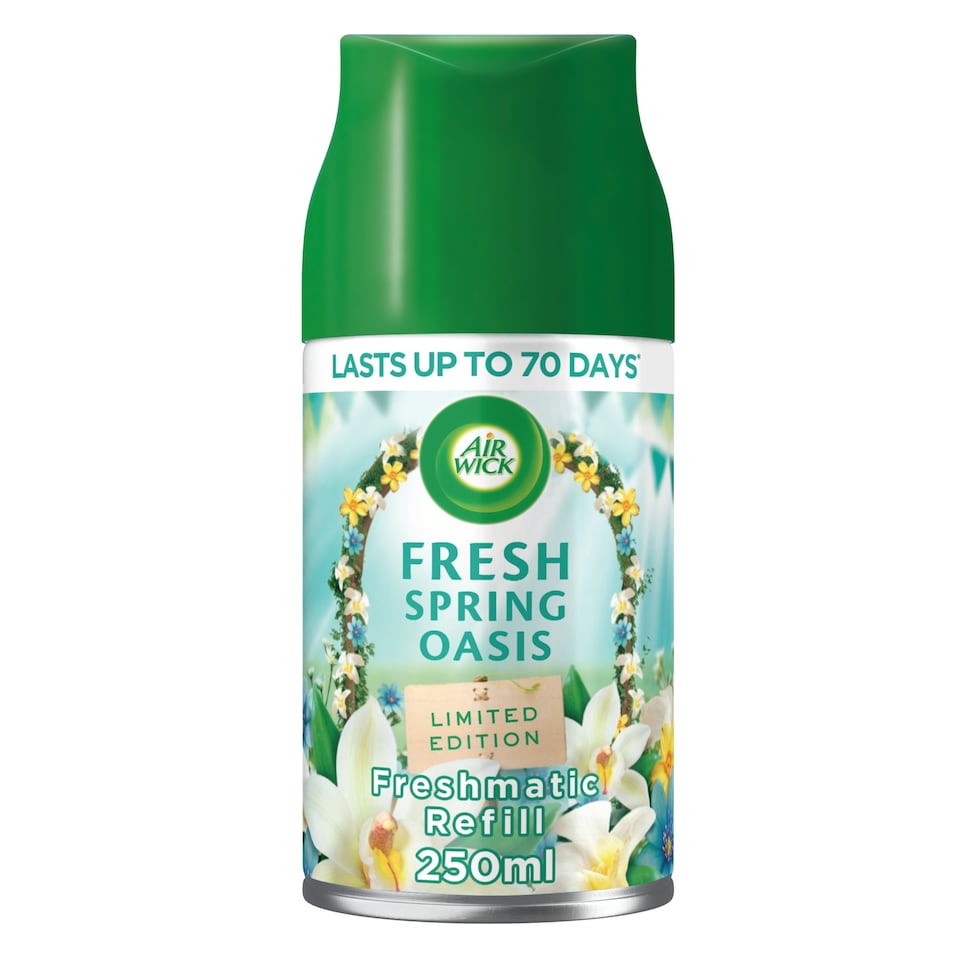 Air Wick Air Freshener Freshmatic Refill Spring Oasis 250ml