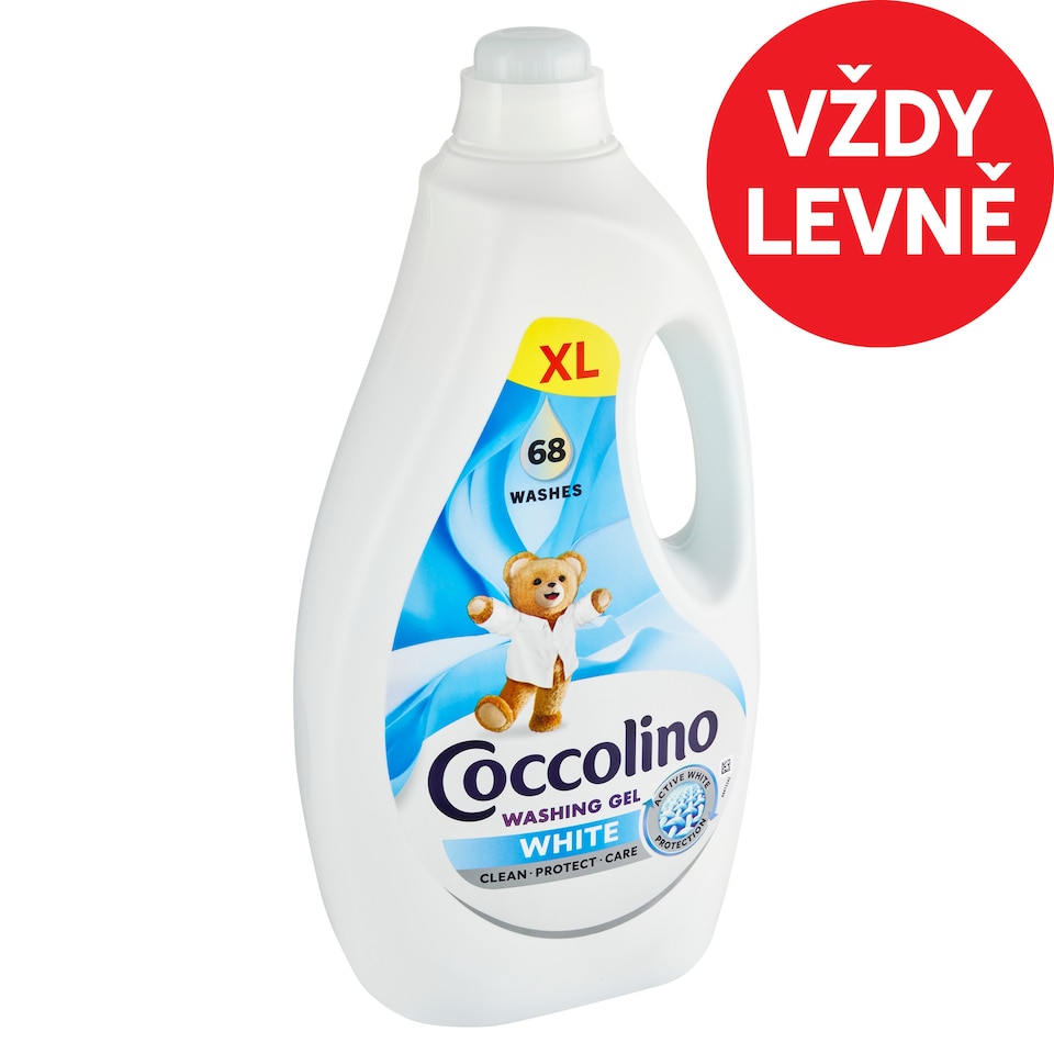 Obrázek 1 pro produkt Coccolino prací gel Bílé prádlo 68w