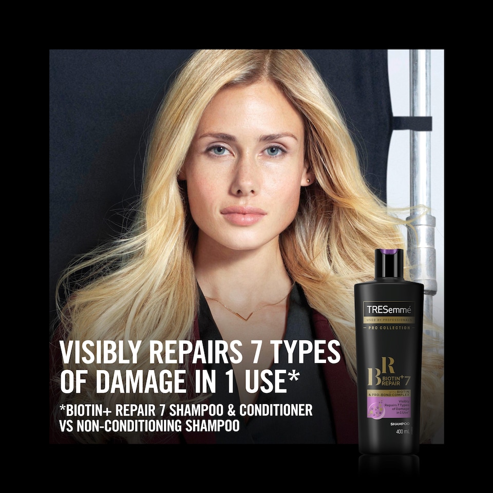 image 1 of Tresemme Biotin Plus Repair 7 Shampoo 400Ml
