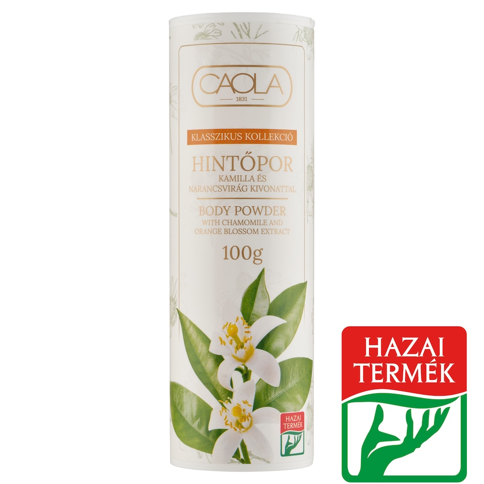 Caola Body Powder with Chamomile and Orange Blossom Extract 100 g