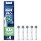 image 1 of Oral-B Pro C/Act Electric Replacement White Toothbrush Heads 5 Pack