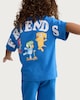 image 1 of Bluey and Friends Pure Cotton Short Sleeved T-Shirt in Blue