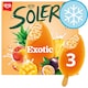 image 1 of Wall's Solero Exotic Ice Cream Sticks 3x90ml