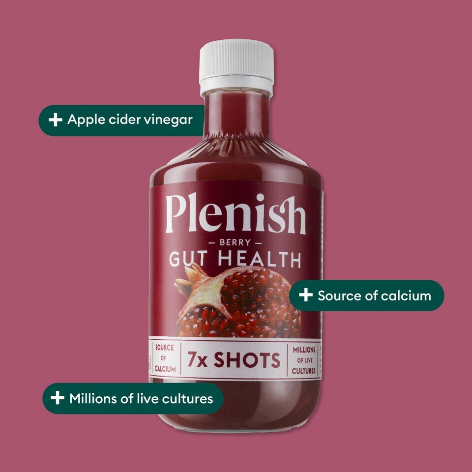 image 1 of Plenish Berry Gut Health Dosing Bottle 7x Shots 420ml
