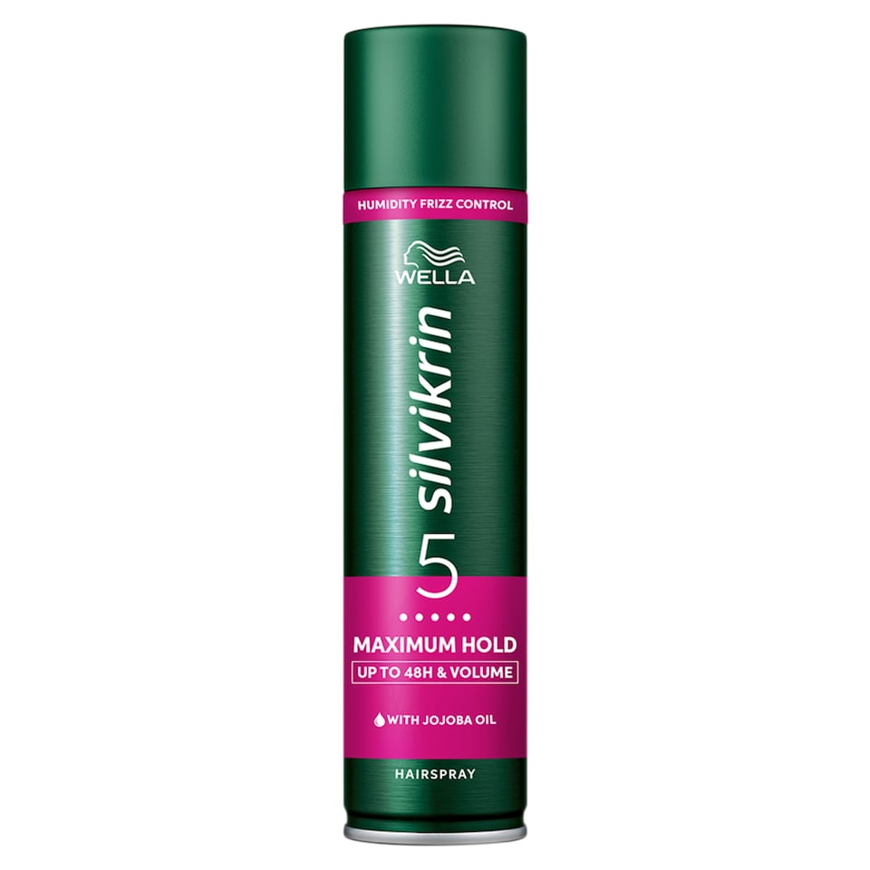 image 1 of Silvikrin Maximum Hold Hair Spray 250Ml