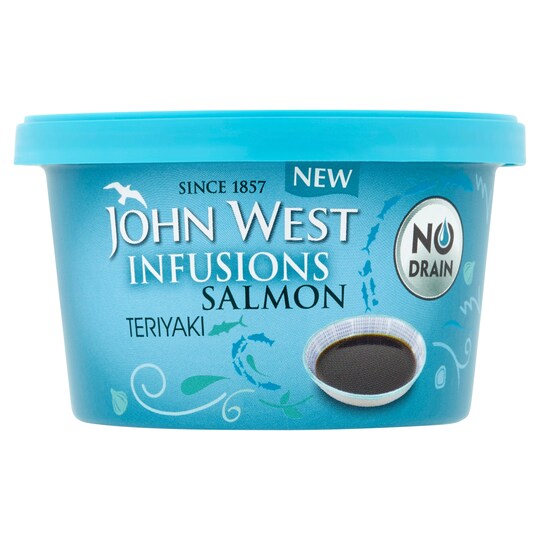 John West Salmon Infusions Teriyaki 80G Tesco Groceries