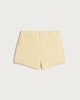 image 4 of F&F Girls Pure Cotton Denim Shorts in Yellow