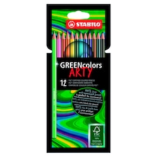 Stabilo Green Colors Arty Colored Pencils 12 pcs