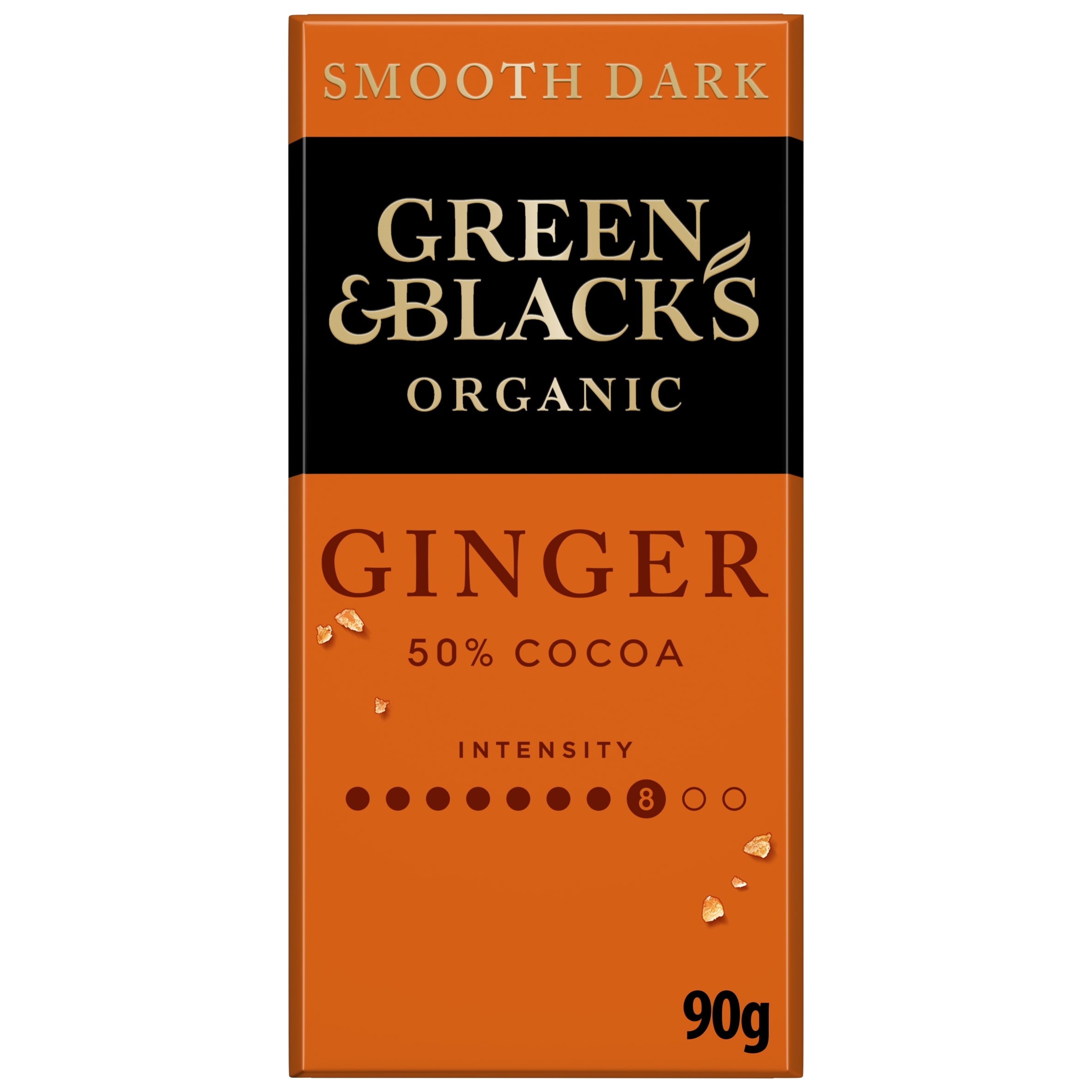 Green & Blacks Organic Ginger Dark Chocolate 90G